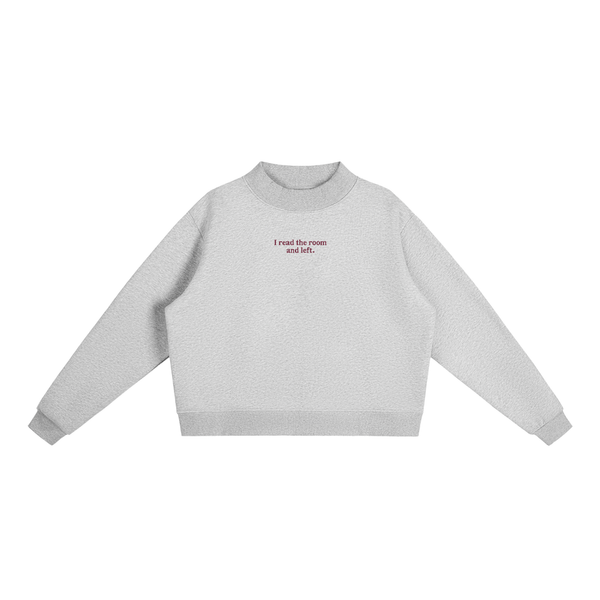 Read the Room and Left Mock Neck