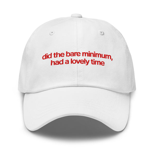 Bare Minimum Cap