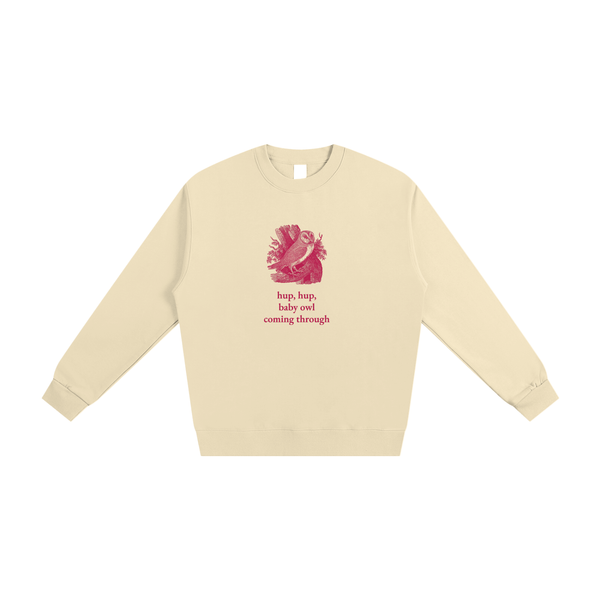Baby Owl Coming Through Crewneck