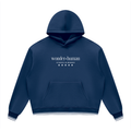 Unisex Oversized Color Block Fleece Hoodie