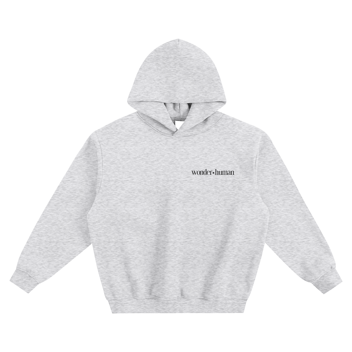 Fleeced Boxy Hoodie