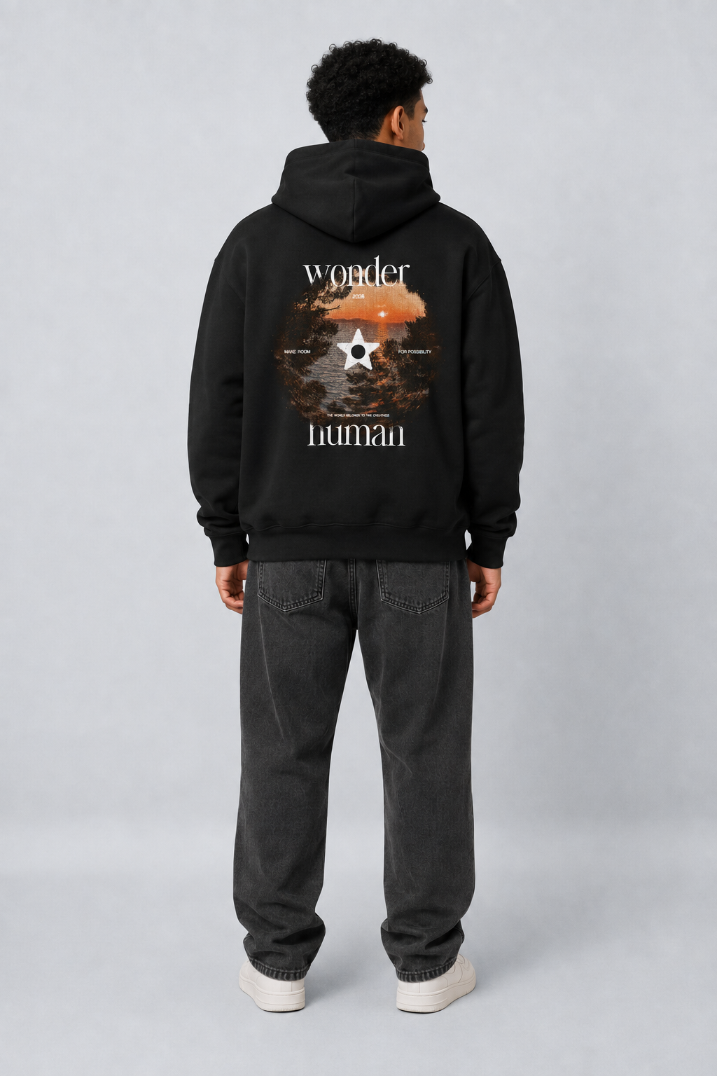 Oversize Fleeced Hoodie