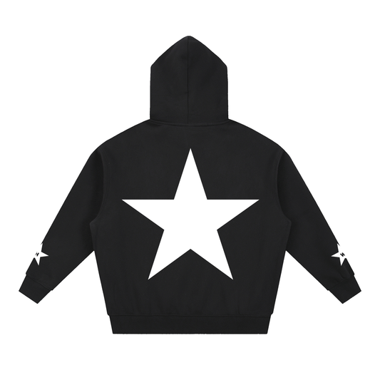 Essential Oversized Boxy Fit Fleece Hoodie