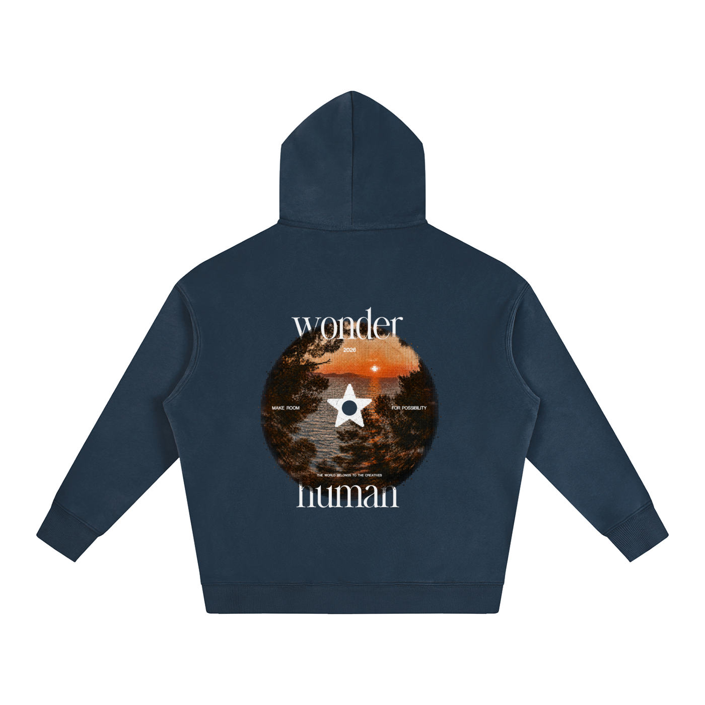 Oversize Fleeced Hoodie