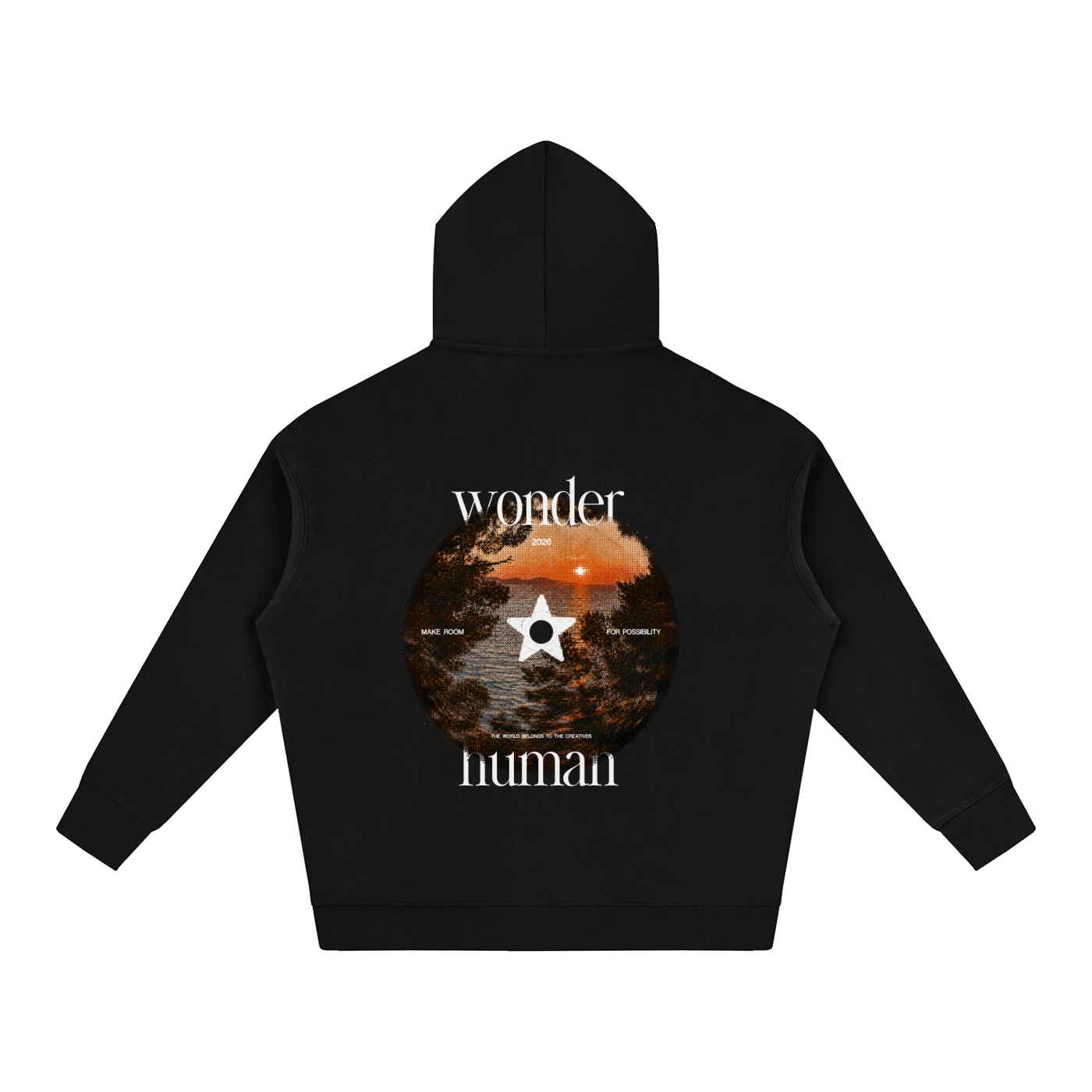 Oversize Fleeced Hoodie