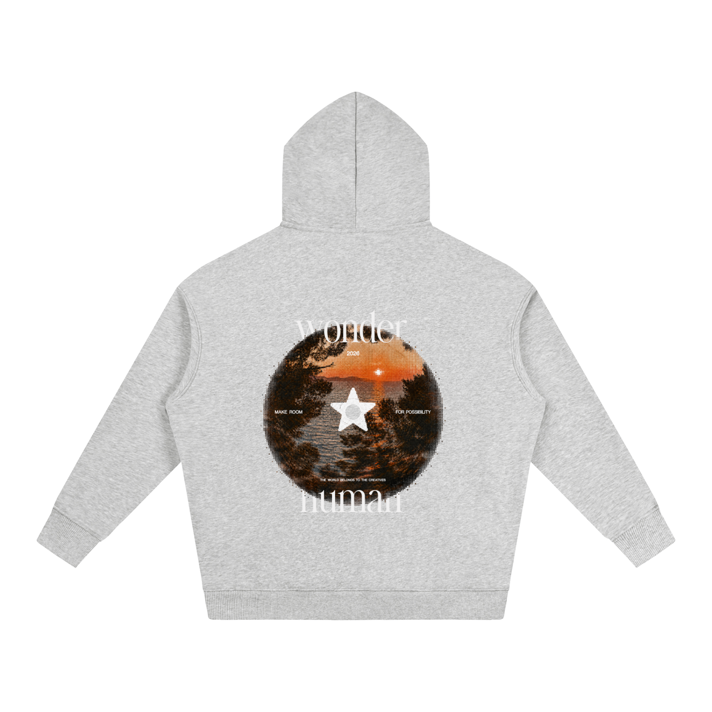 Oversize Fleeced Hoodie