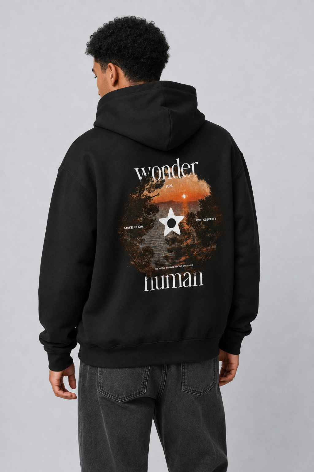 Oversize Fleeced Hoodie