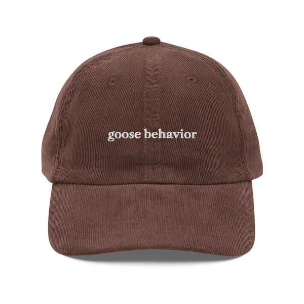 Goose Behavior Cap